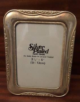 Silver   Plated   Picture / Photo Frame