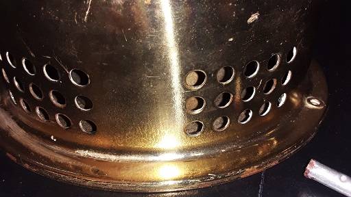 Vintage Ship Clock Wind Up 15 cm - in working order