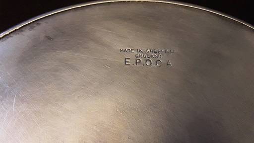 Vintage E.P.O.C Sheffield England Bowl  12 cm x 3 cm