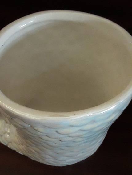 Porcelain Mermaid Tale Pearl Luster Novelty Mug 11 CM