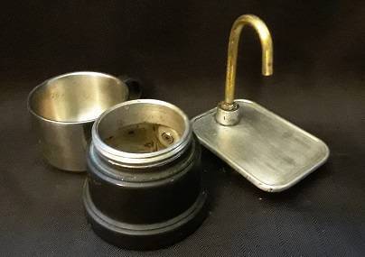 Vintage Top Moka Coffee Percolator one cup