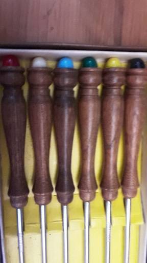 Set of Six Fondue Forks