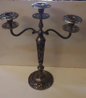 Metal  Candelabra  Candlestick holder 36 X 29 CM