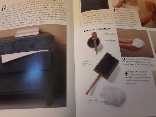 Books - Complete Book of Decorative Paint Finishes Step by step , with over 600 how to photographs