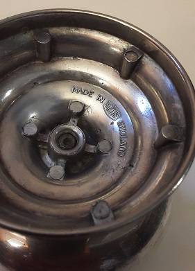 EPNS Silver Plate England   Rose Vase / bowl 8 cm