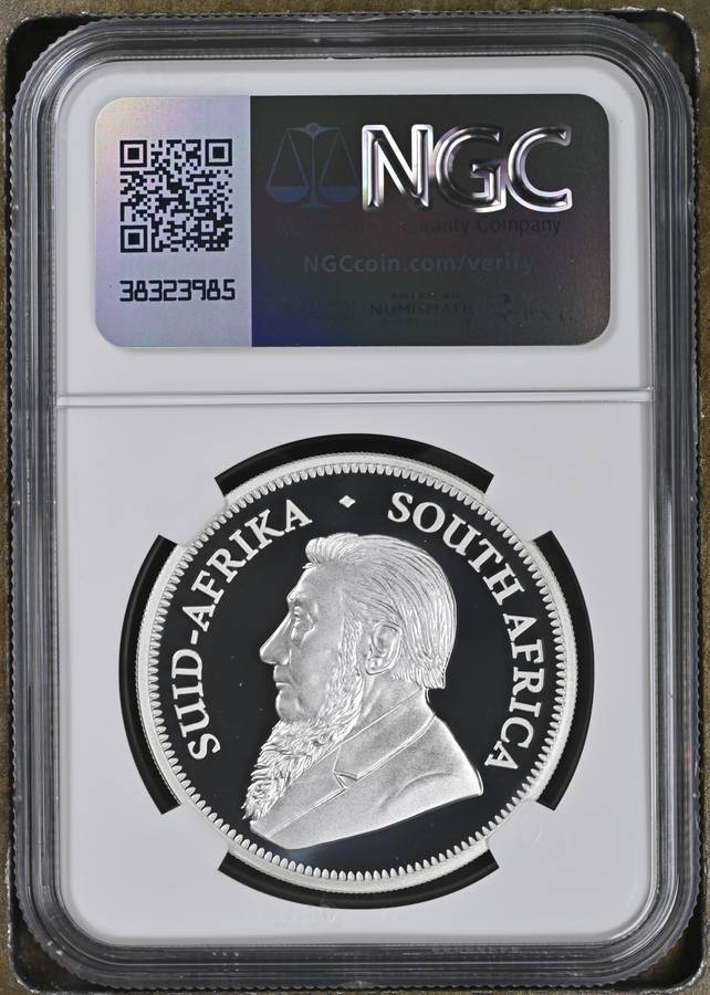 2025 Silver Krugerrand 1oz Perfect Proof PF 70 Ultra Cameo NGC