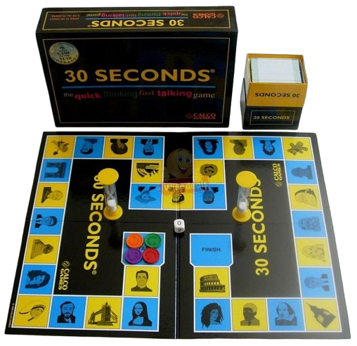 30 Seconds Board Game for Lots of Family Fun