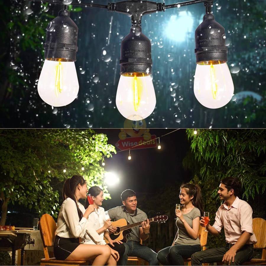 Waterproof SOLAR LED String Lights for Indoor, Outdoor and Commercial use