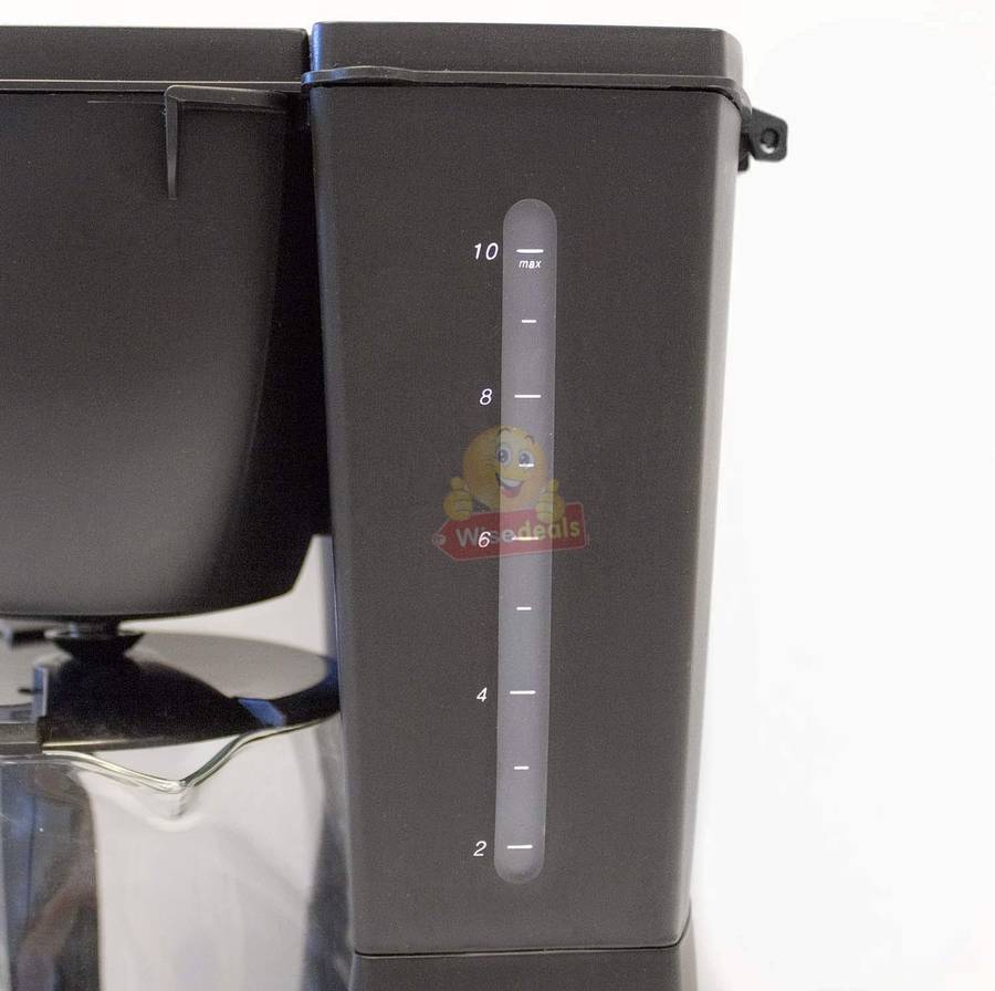 10 Cup Electric Drip Coffee Maker with Water Level Indicator and Auto Shut Off