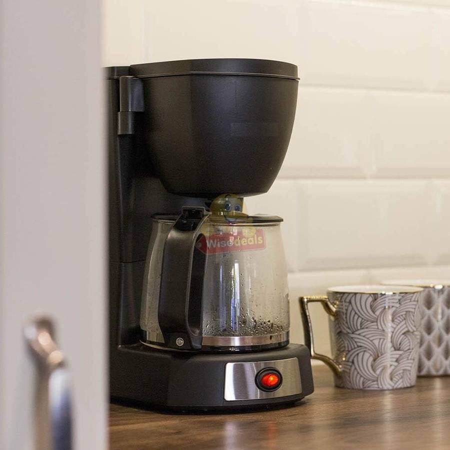 10 Cup Electric Drip Coffee Maker with Water Level Indicator and Auto Shut Off