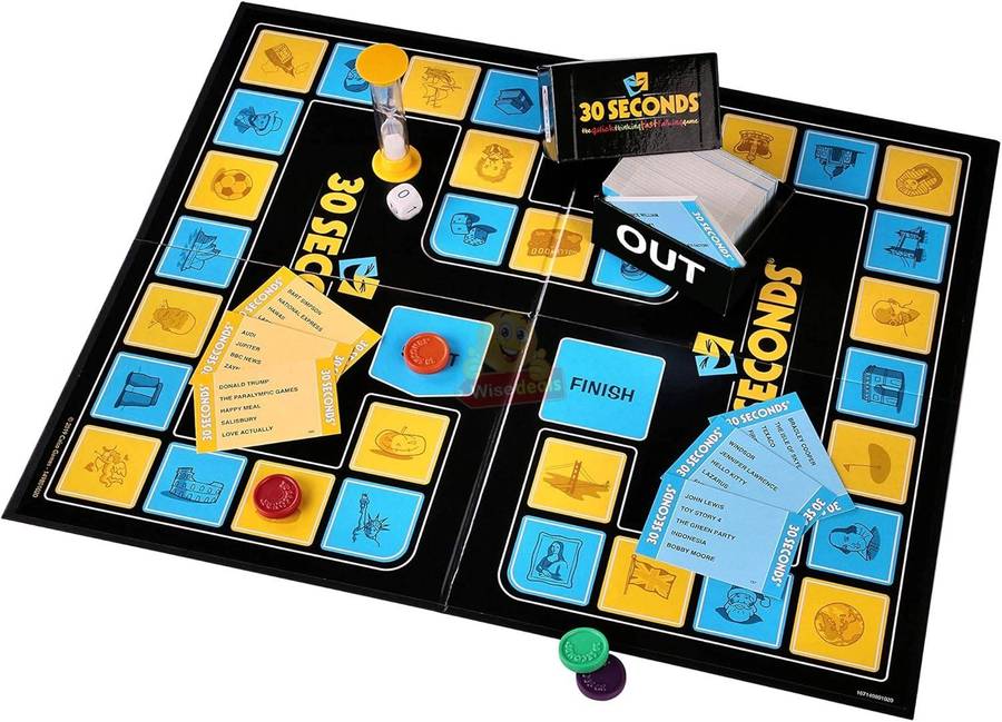 30 Seconds Board Game for Lots of Family Fun