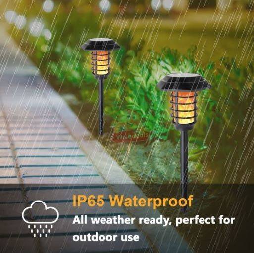 Dancing Flame and White Light 2 Piece Light Set