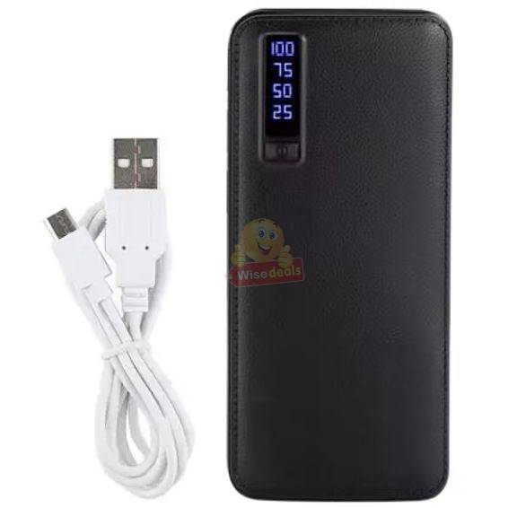 3 USB Backup Power Bank large capacity 20 000mAh with Flashlight