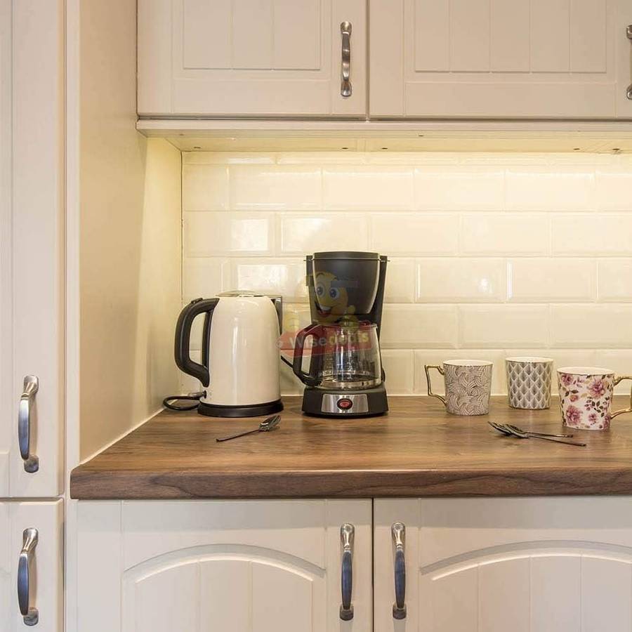 10 Cup Electric Drip Coffee Maker with Water Level Indicator and Auto Shut Off