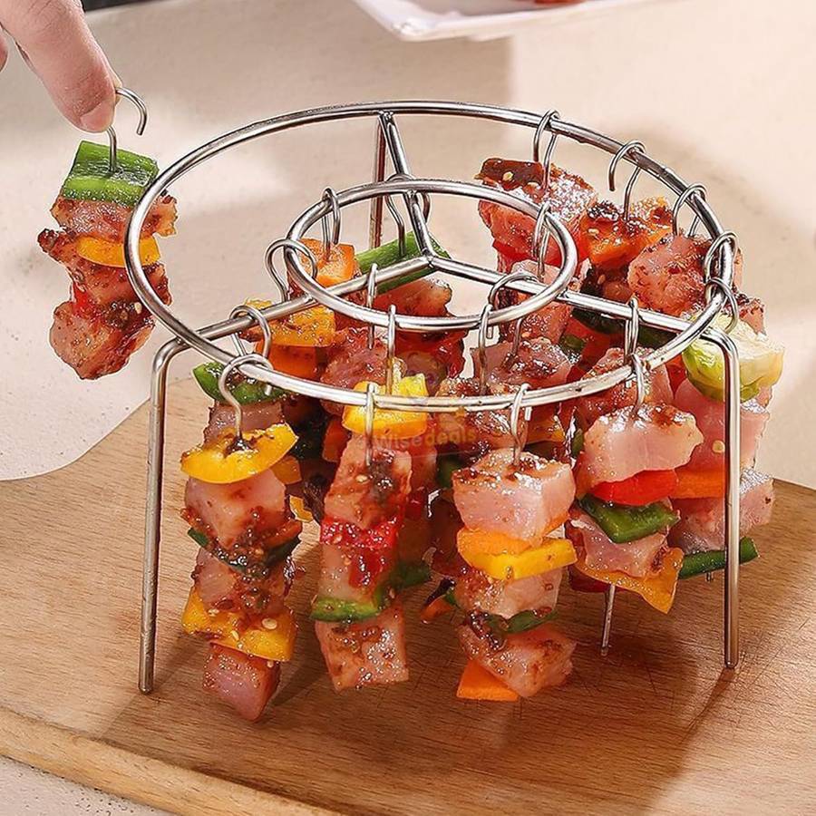 Stainless Steel Air Fryer Set. 24 Skewers