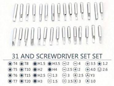 32 in 1 Magnetic Screwdriver Set