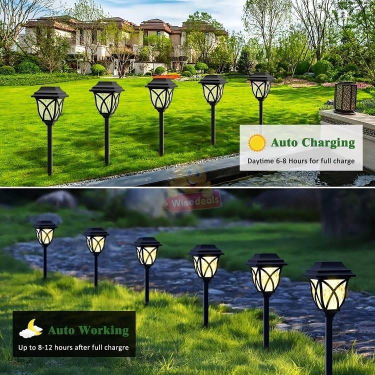 6 PACK Super Bright Solar Lights