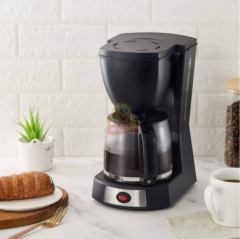 10 Cup Electric Drip Coffee Maker with Water Level Indicator and Auto Shut Off