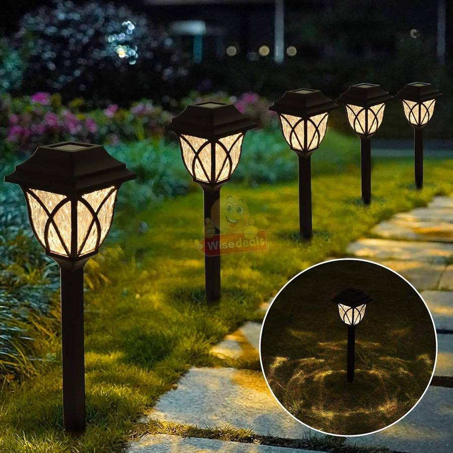 6 PACK Super Bright Solar Lights