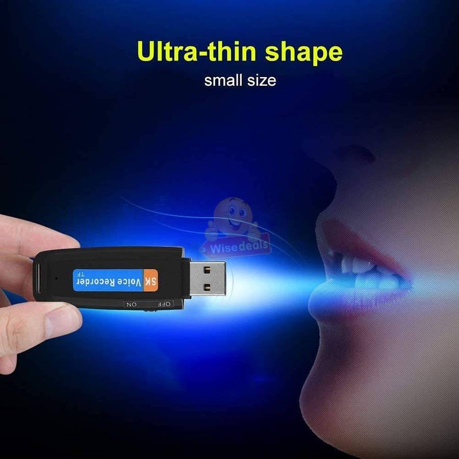 Rechargeable U-Disk Portable USB Voice Recorder