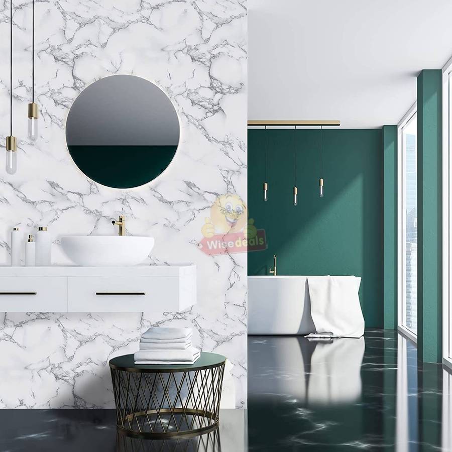 Self-Adhesive water-resistant Marble Pattern Film 40CM x 2M