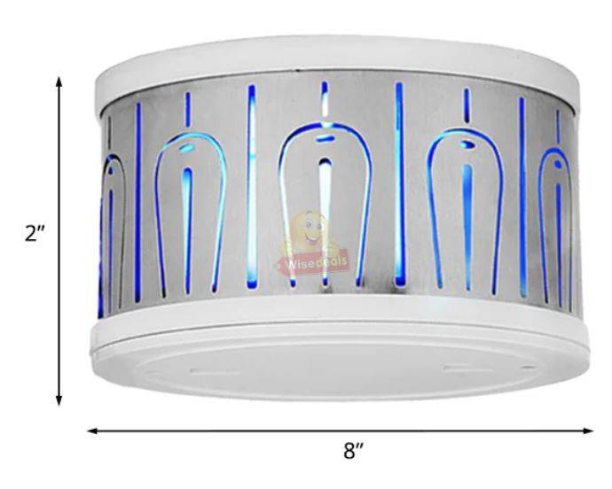LED Projection Colourful Wall Touch Light with Remote