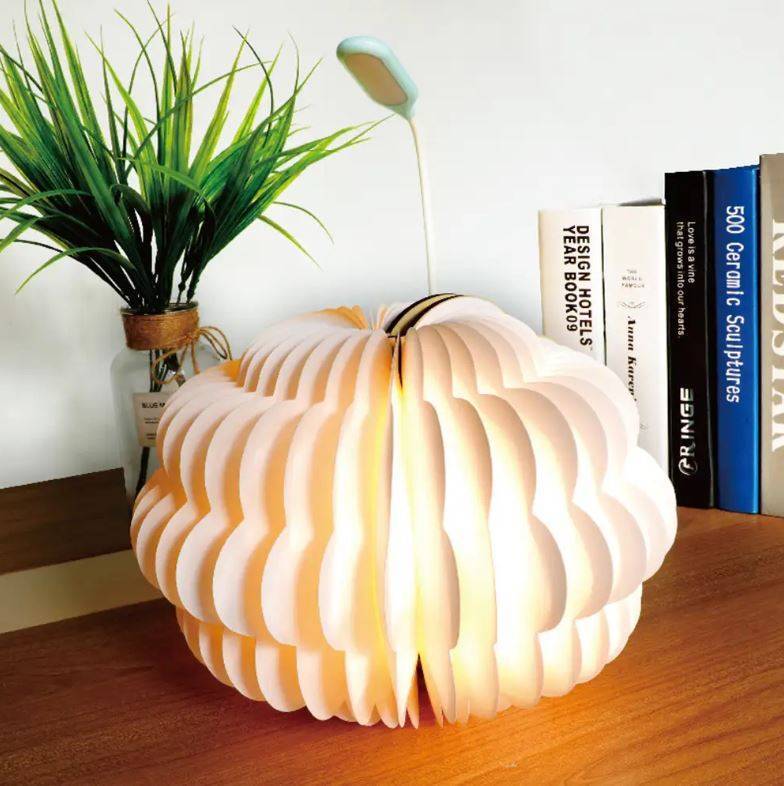 Portable Foldable 4 Light Colourful Creative LED Book Night Light