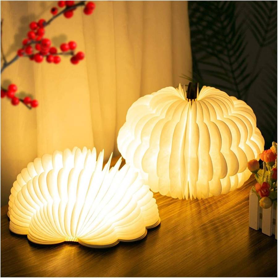 Portable Foldable 4 Light Colourful Creative LED Book Night Light