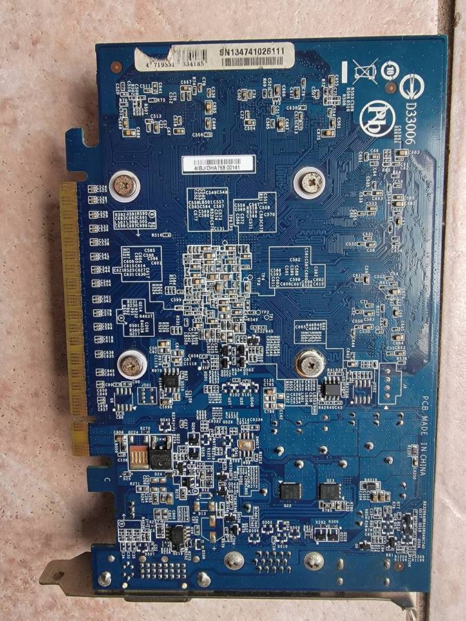 Working! A Bad Video Memory Module! Gigabyte GT 630 2Gb Graphics Card