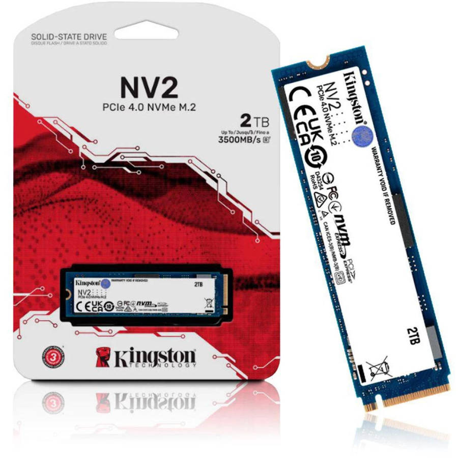 Brand New! Kingston 2TB NVME M.2 SSD - for Laptop or Desktop Computers - 12x Faster than a SDD!!!