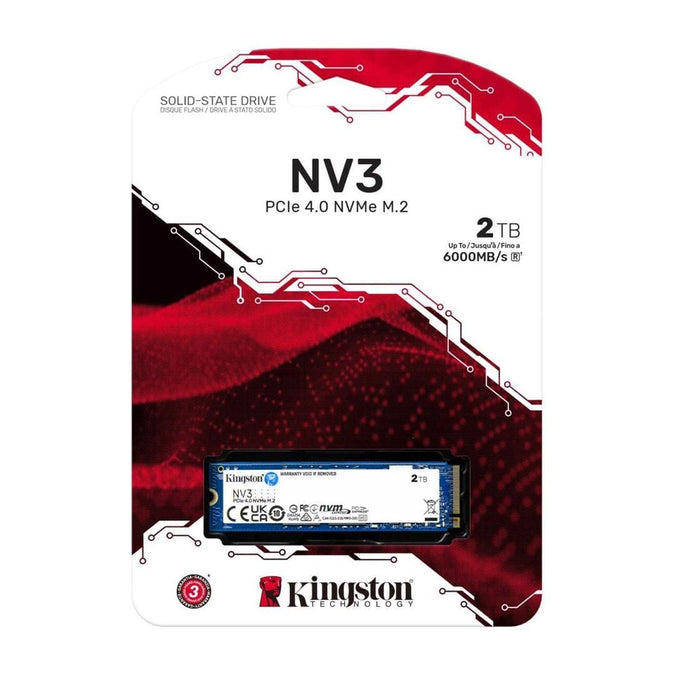 Brand New! Kingston 2TB NVME M.2 SSD - for Laptop or Desktop Computers - 12x Faster than a SDD!!!