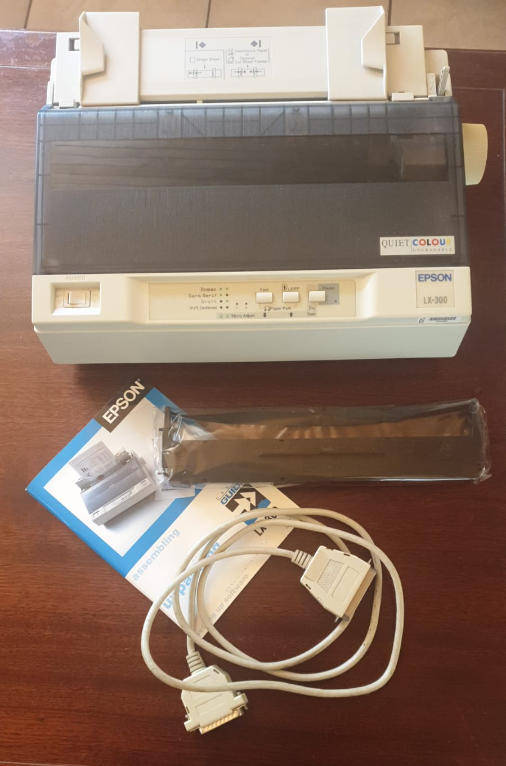 EPSON LX-300 Color, B&W dot matrix printer (Collection only. **Please read description)