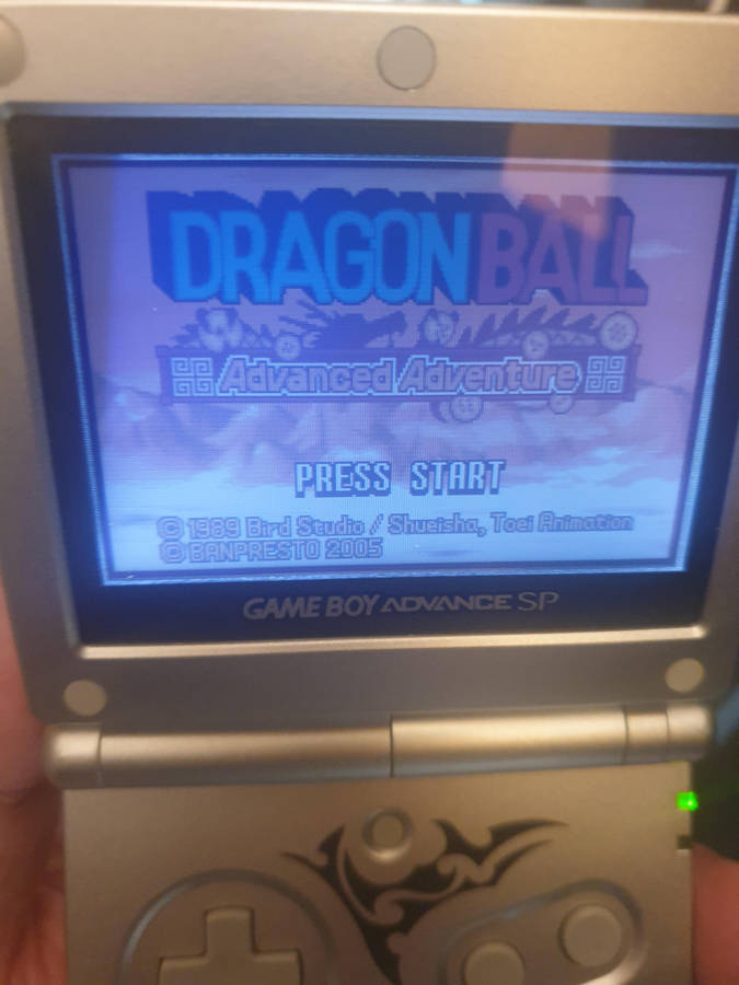 Gameboy Advance SP AGS 001 TRIBAL Silver COMBO
