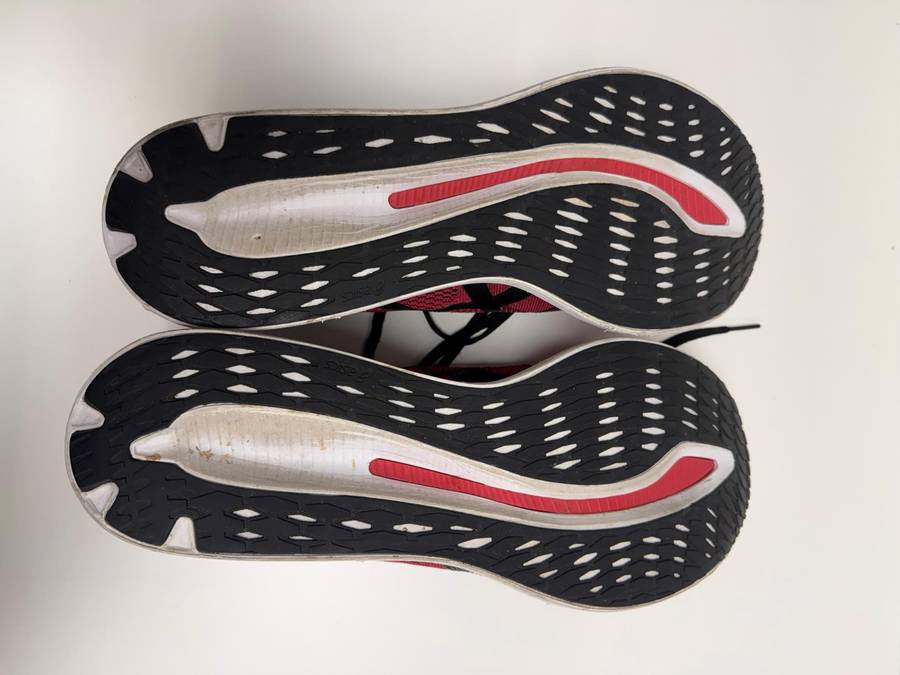 ASICS GlideRide Mens running shoes UK 13 in Red