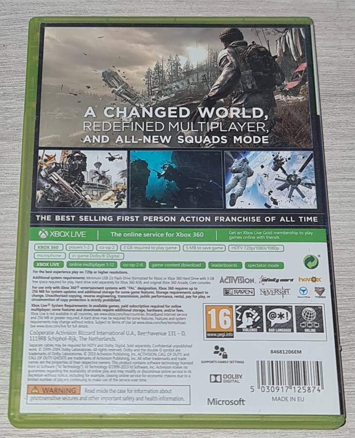Call Of Duty Ghost - XBOX 360