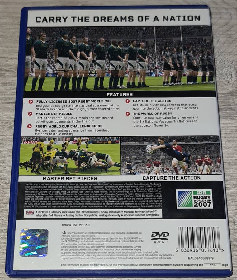 Rugby 08 - PS2
