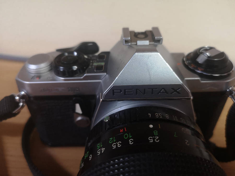 Pentax ME super with Koboron 60-300 f/4-5.6 MACRO lens