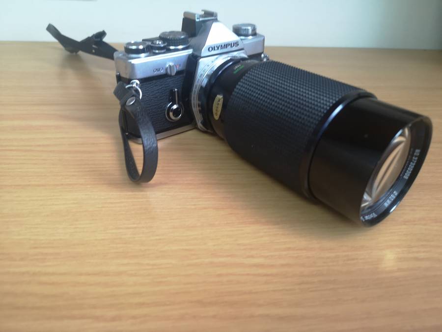 Olympus OM-2 with Vivitar Series 1 70-210 f/3.5 lens