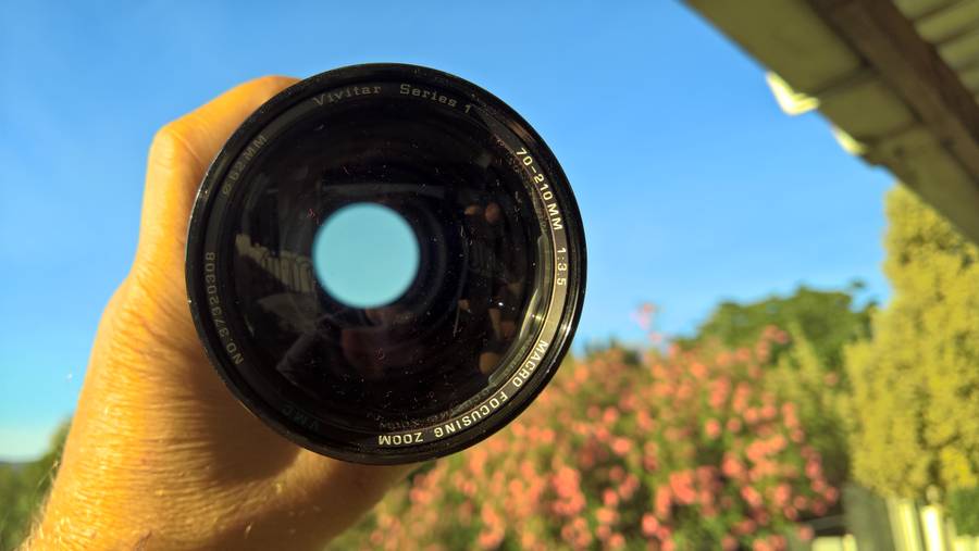 Olympus OM-2 with Vivitar Series 1 70-210 f/3.5 lens