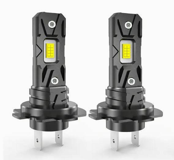 2pcs H7 LED Headlight Bulbs 25000LM 6500K