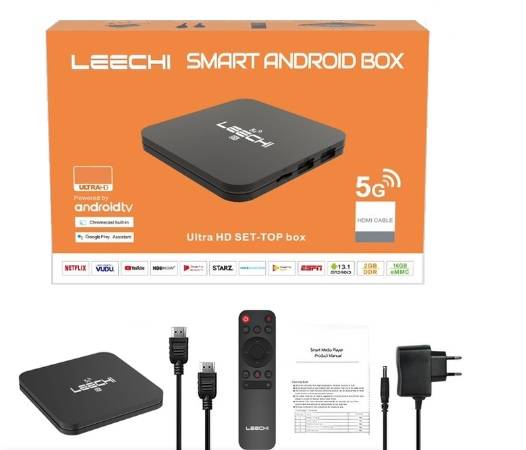 Android 13 Mini Tv Box 2+16 - With Netflix - Super Fast 2025 Design - Grab It Now