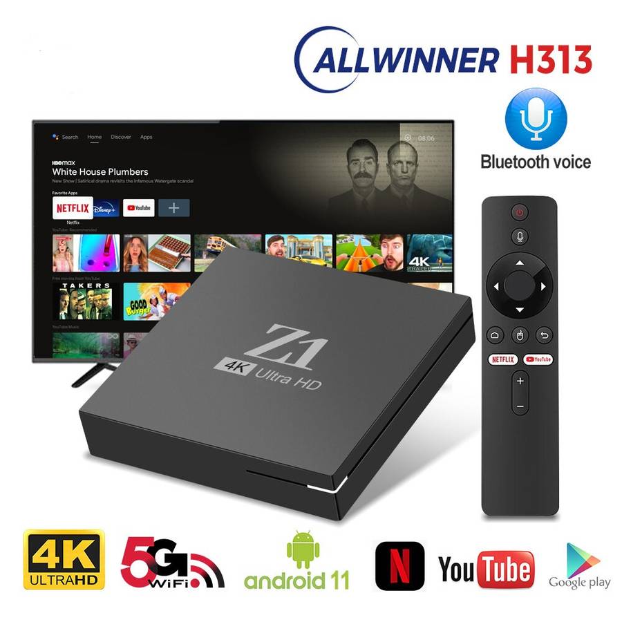 Smart Android Tv Box Z1 - 4 Gig Ram + 64 Gig Rom - Hurry Last 1 Left