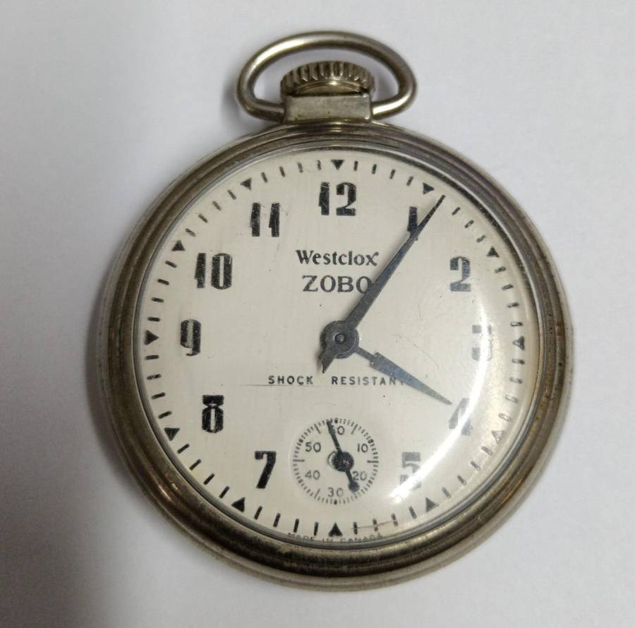 Westclox Zobo pocket watch