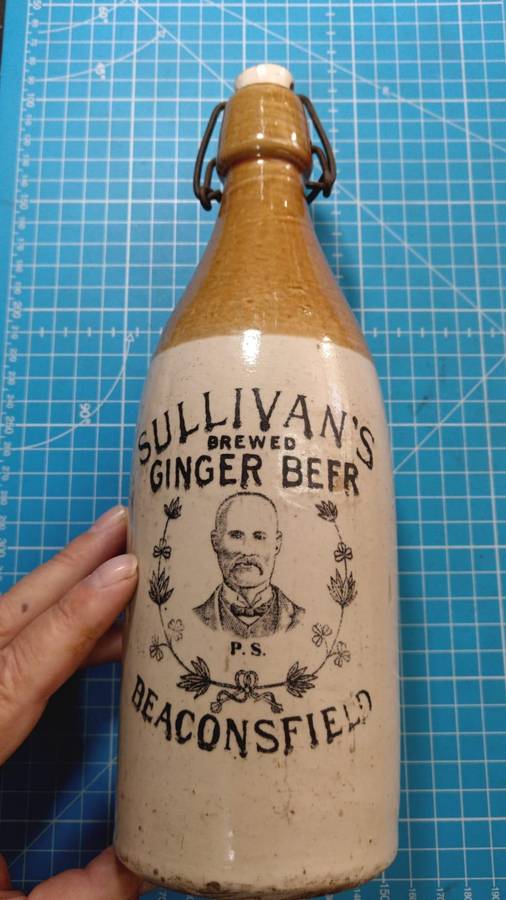 Sullivans Ginger Beer Vintage bottle