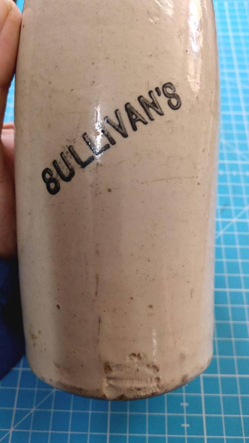 Sullivans Ginger Beer Vintage bottle
