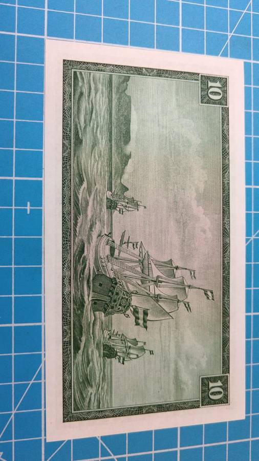 G Rissik R10 note from 1966