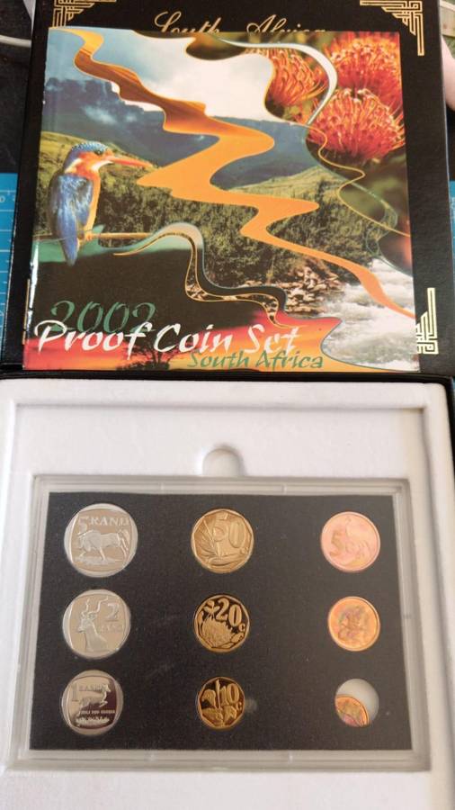 2002 Proof coin set