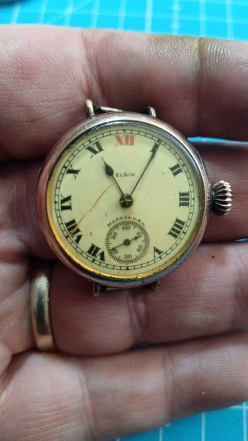 Elgin Gold Plated Watch