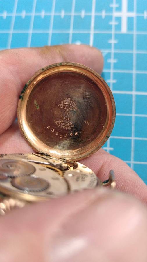 Elgin Gold Plated Watch