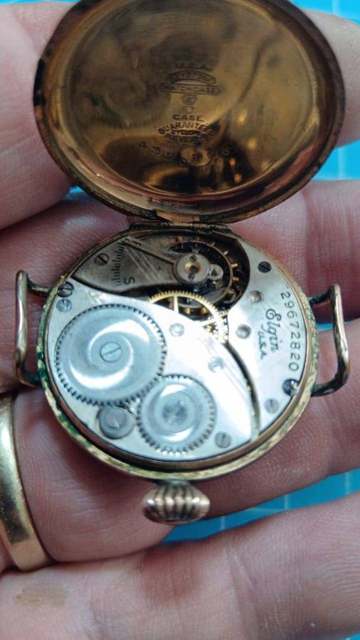 Elgin Gold Plated Watch